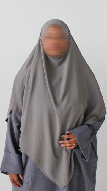 MID-LENGTH KHIMAR - MEDINA SILK